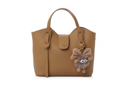 Lucky Bees Bolso de Hombro Camel